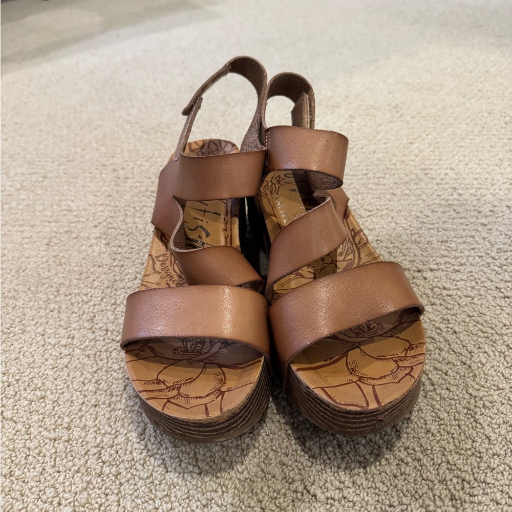 Blowfish - Brown Leather Women's Sandals